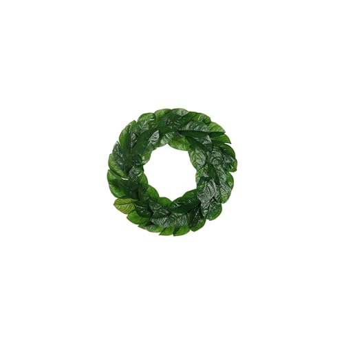 Décorations extérieures de Noël : lot de 2 couronnes de printemps