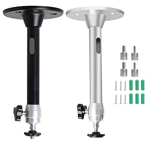 YiePhiot Mini Ceiling Wall Projector Mount Stand Compatible with QKK, DR.J, DBPOWER, Anker, VANKYO, AAXA, Jinhoo, PVO, TMY, AuKing and Most Other Mini Projector (175mm, 2 Pack)