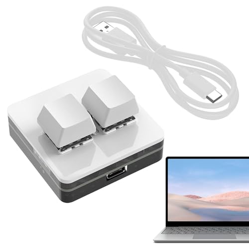 Mini clavier copier coller mécanique avec touches rétroéclairées et design ergonomique