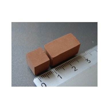 DOMUS KITS -Briques bloque opus quadratum (sachet de 25) - 10x20 / 10x10 mm Cover