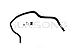 Sunsong 3403926 Power Steering Return Line Hose Assembly