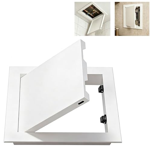 Trappe d'accès blanche en métal 550x850mm pour cloison sèche - 2