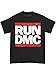 Bravado Men's Run Dmc Logo T-Shirt,Black,X-Large