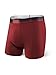 Saxx Mens Quest 2.0 With Fly Boxers Underwear Medium Red Ombre Stripe