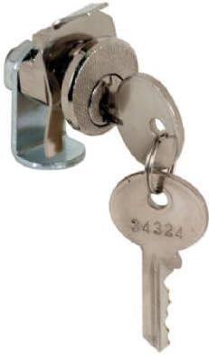 Slide-co S-4136c Tumbler Mail Box Lock, 5 Pin, Nickel