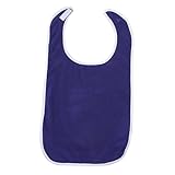 ibasenice Babero para Adultos de Suave Lavable y Resistente al Desgaste Protector de Ropa para Comedor Fácil de Poner y Quitar para Personas Mayores y Uso Diario