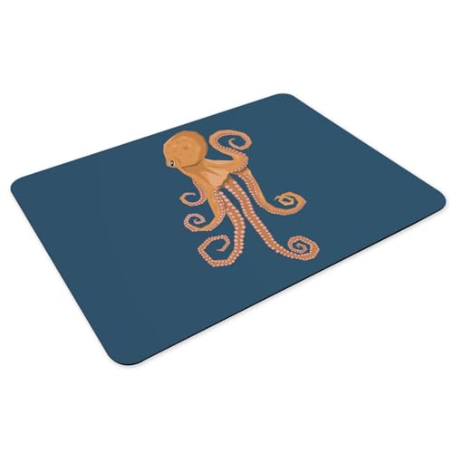 Set de table antidérapant bleu grand format pour nappe propre - 3