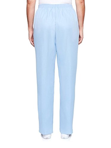 Alfred Dunner Women's Daydreamer Solid Microfiber Pants - Medium Length2