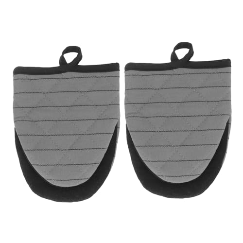 SOLUSTRE 1 Pair Heat Resistant Cooking Gloves Insulated Mitts for Baking Microwave Barbecue and Cooking for Home Kitchen and Culinary Occasions