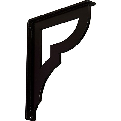 Super Cheap 🛒 Ekena Millwork BKTM01X10X12SBR 1 2 W x 10 D x 12 H Bradford Wrought Iron Bracket (Single Center Brace) New Arrivals Ekena Millwork BKTM01X10X12SBR 1 2 W x 10 D x 12 H Bradford Wrought Iron Bracket (Single Center Brace)
