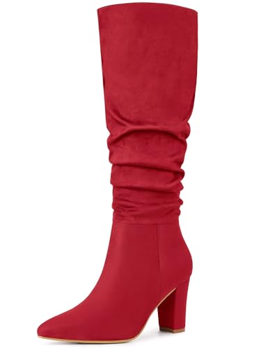Bottes plissées pour femmes résolvant le dilemme du confort à talon