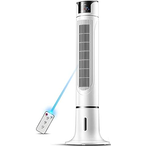 Air Cooler SYLJ VerdunstungsluftküHler Intelligenter 3-In-1-TurmluftgebläSe-Luftbefeuchter Und LuftumwäLzpumpe, Tragbare Klimaanlage Mit 3-Stufiger Steuerung Und Oszillation Cover