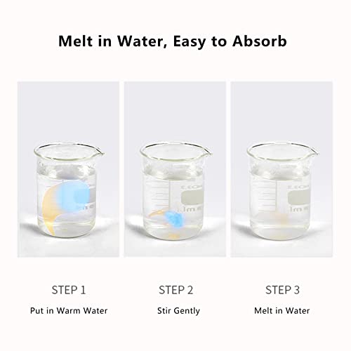 Sritob Almofadas de gel sob os olhos, adesivos de colágeno sob os olhos com ácido hialurônico, 30 pa