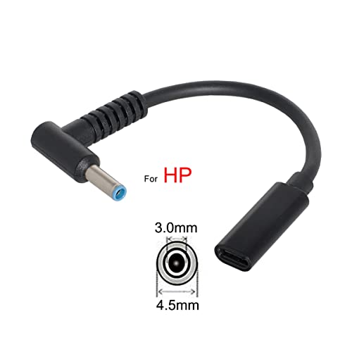 Cablecc UC-109-4530HP Type C Usb-C Female Input To Dc 4.5X3.0Mm Power Pd Charge Cable Fit thumb #1