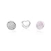 Price comparison product image PANDORA 792091NOP Women's Jewellery Set 925 Silver Zirconia Pink, Sterling Silver, Cubic Zirconia