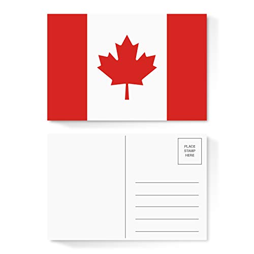 Postkarten mit kanadischer Flagge, 10,2 x 15,2 cm, ohne Umschläge Cover