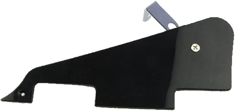 IKN 1set Black Pickguard/Cavity/Switch Covers/Pickup Selector Plate/Bracket/Screws Fit Les Paul Guitar Style