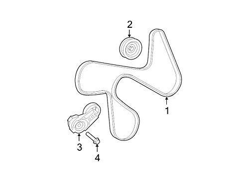 Mopar 5303 2857AB, Serpentine Belt