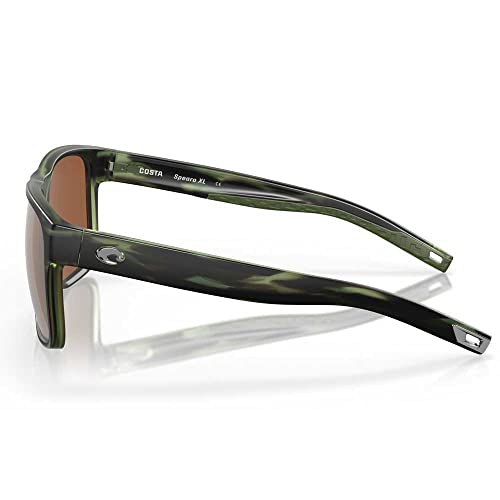 Image of Costa Del Mar Sunglasses for Men-SpearoXL Mens Polarized Sunglasses 580G 59 | Polarized Fishing Glasses with UV Protection - Costa Sunglasses for Boating, Beach & Driving -