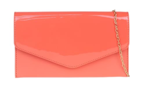 Sac d'embrayage brillant femmes ordinaire avec chaîne amovible