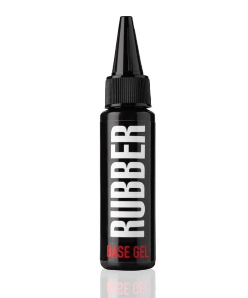 K Professional Rubber Base Gel - Base Coat Gel Polish UV LED Soak Off - Unterlack Nagellack Hochbeständige, Einfaches Anbringen und Entfernen 30 ml