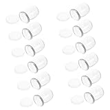 Verre sûr : fabriqués en verre, pots de yaourt préservent la et de votre yaourt, garantissant une expérience gustative délicieuse, bouteilles vides pour boissons, bouteille de stockage de lait