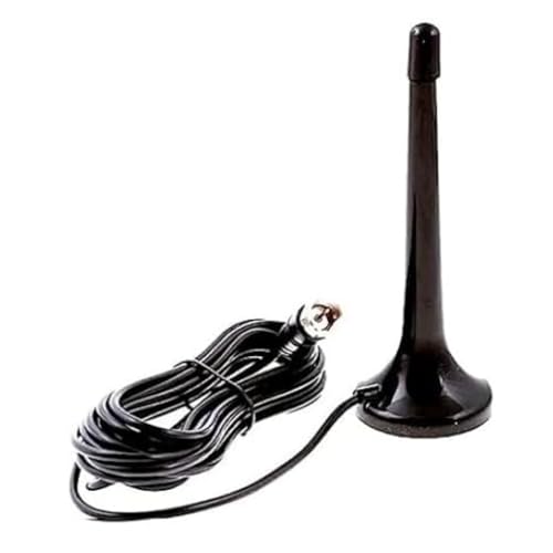 Antena Interna Compacta UHF HDTV Compatível com Todos os Modelos de TV e Conversores