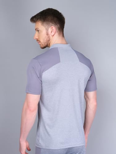 Image of TECHNOSPORT Men's Slim Fit Active T-Shirt - (MTP537 P) Pack of 1