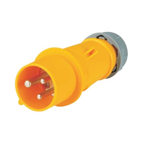 Conector Industrial 110V IP44 Amarillo FNP3-013-4H miniatura 1
