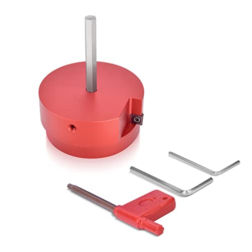 PVC Pipe Reamer with 3 Inch Head Aluminum, PVC Fitting Saver, PVC Socket Saver with 0.315\" Hex Shaft, For Water Lines, Drain Lines, Vent Lines - Thumbnail 5
