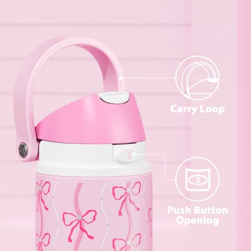 Image of Meoky 24 oz Insulated Stainless Steel Water Bottle for School