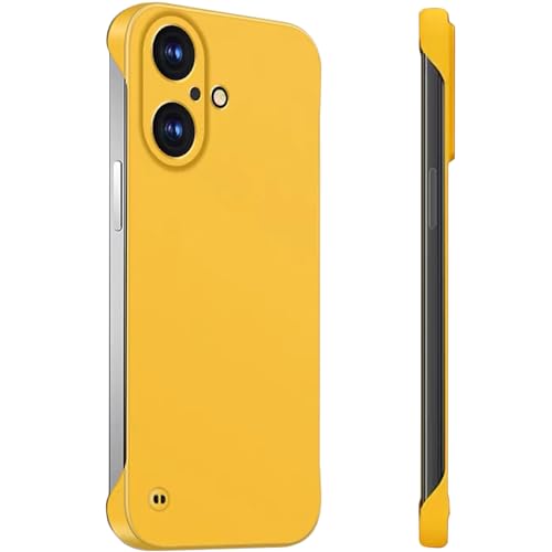Coque iPhone 17 sans bordure en PC dur ultra fine
