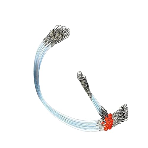 6Pcs Fishing Leader Wire Leader For Lures Baits Hooks Fishing High Strength Fishing Tackle Fishing Wire Leader Line