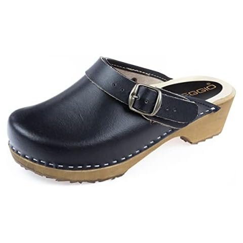 APREGGIO Zapatos de madera suecos para mujer Cover