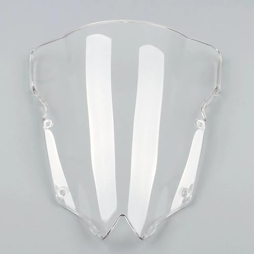 Pare-brise moto YZF R6 anti fatigue cervicale déflecteur double bulle