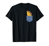 Fast Food Mexikanisches Essen Taco Fan Brusttasche Taco T-Shirt