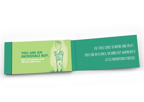 Image of Papersalt Being a Boy Tear and Share Lunch Notes for Kids, 4-Inch, Multicolor