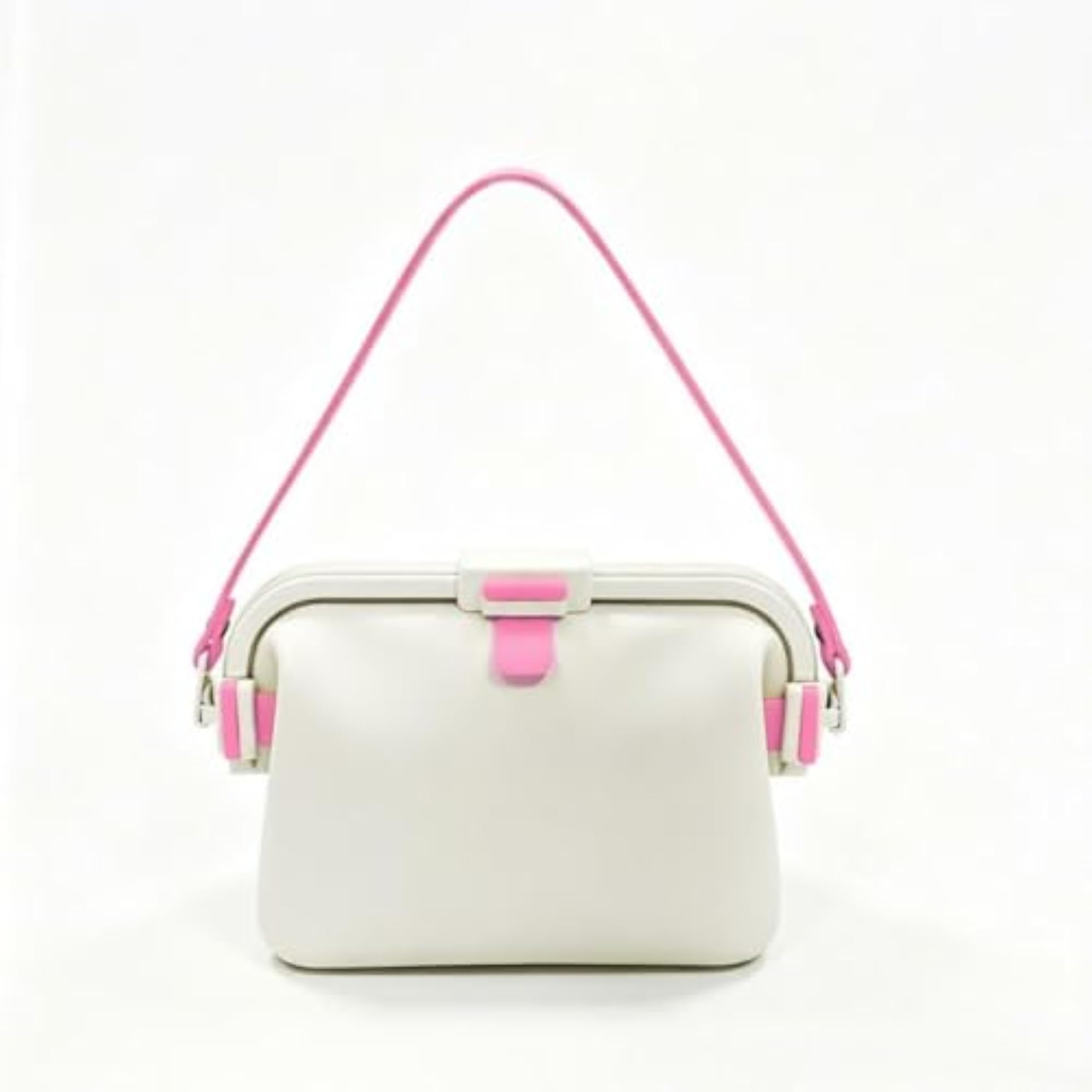 Frame Top Silicone Shoulder Bag for Beach & Pool