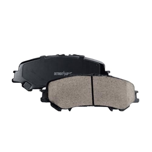 Image of Detroit Axle - Rear Brake Pads for 2017-2023 Nissan TITAN, Ceramic Brake