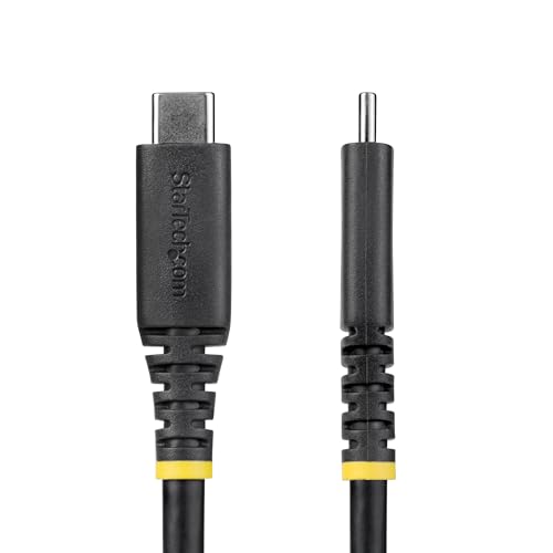 StarTech.com Câble USB 4 de 2 20 Gbps Câble USB C Certifié USB IF PD EPR DP 1.4 4K 120 Hz Gaine TPE Cordon USB C 2 USB C USB C - vue 3