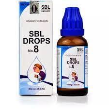 SBL Drops No 8 For Allergic Rhinitis 30ml (B0CH98PY85) Amazon Price History, Amazon Price Tracker