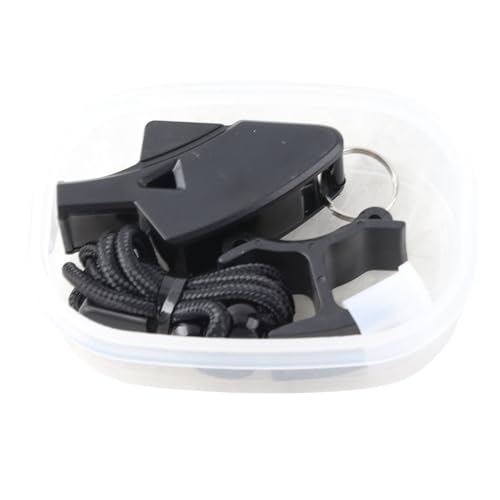 Silbato plástico con sonido fuerte y cuerda miniatura 6