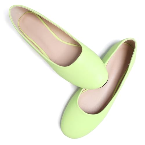 Image of SAILING LU Casual Shoes for Women Dressy Ballet Flats | Comfort Fit, Work Shoes,Casual for Women, Slip-Ons Loafers