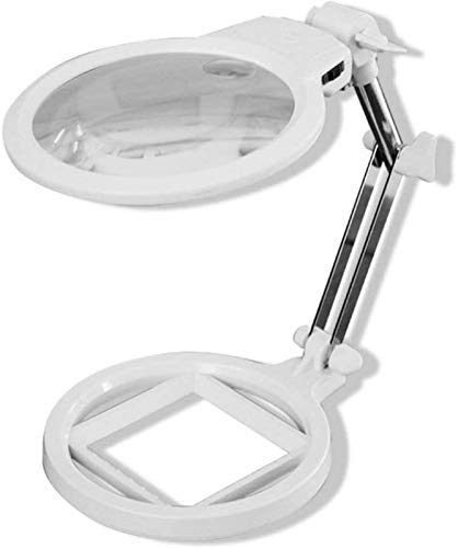 Lampe de table de travail loupe 2X 6X contre la fatigue visuelle