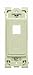 Leviton RE640-NS Renu QuickPort 2-Port Insert with Blank Adapter, Navajo Sand