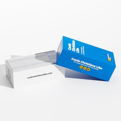 christians like cards party game  600 cards  humorous prompt cards with funny or edgy responses  fun for teens adults  ideal for families youth groups bible studies game nights