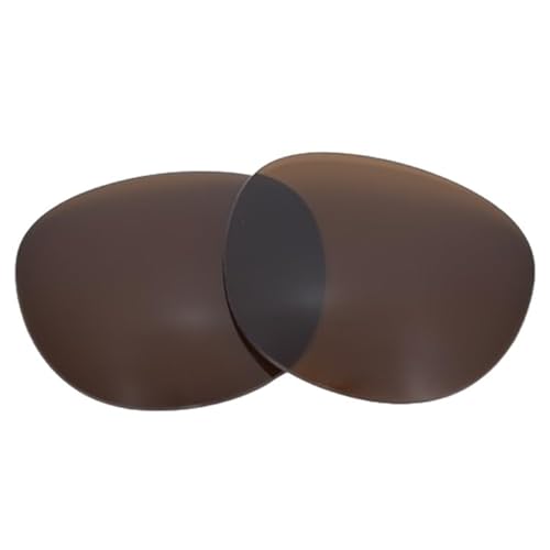 レイバン RB4259F 53mm モデル にフィットする 偏光 レンズ RayBan レンズフリップ オリジナル 交換レンズ (偏光ブラウン)