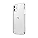 Speck iPhone 11 Clear Case - Drop Protection & Scratch Resistant, Anti-Yellowing & Anti-Fade with Dual Layer Protetective, Slim, Transparent Design - Crystal Clear iPhone 11 Cases - GemShell