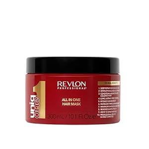 REVLON PROFESSIONAL UNIQONE ALL IN ONE HAIR MASK, Strengthening Hair Mask, Restorative Hair Mask, Intensive Hair Conditioner Mask – 300 ml
