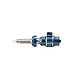 MILAEM Archery Cushion Plunger Screw-on Arrow Rest Pressure Button Click Action for Recurve Bow (Blue)